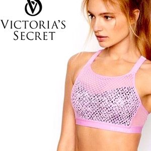 Victoria's Secret Light Pink Mesh Bra